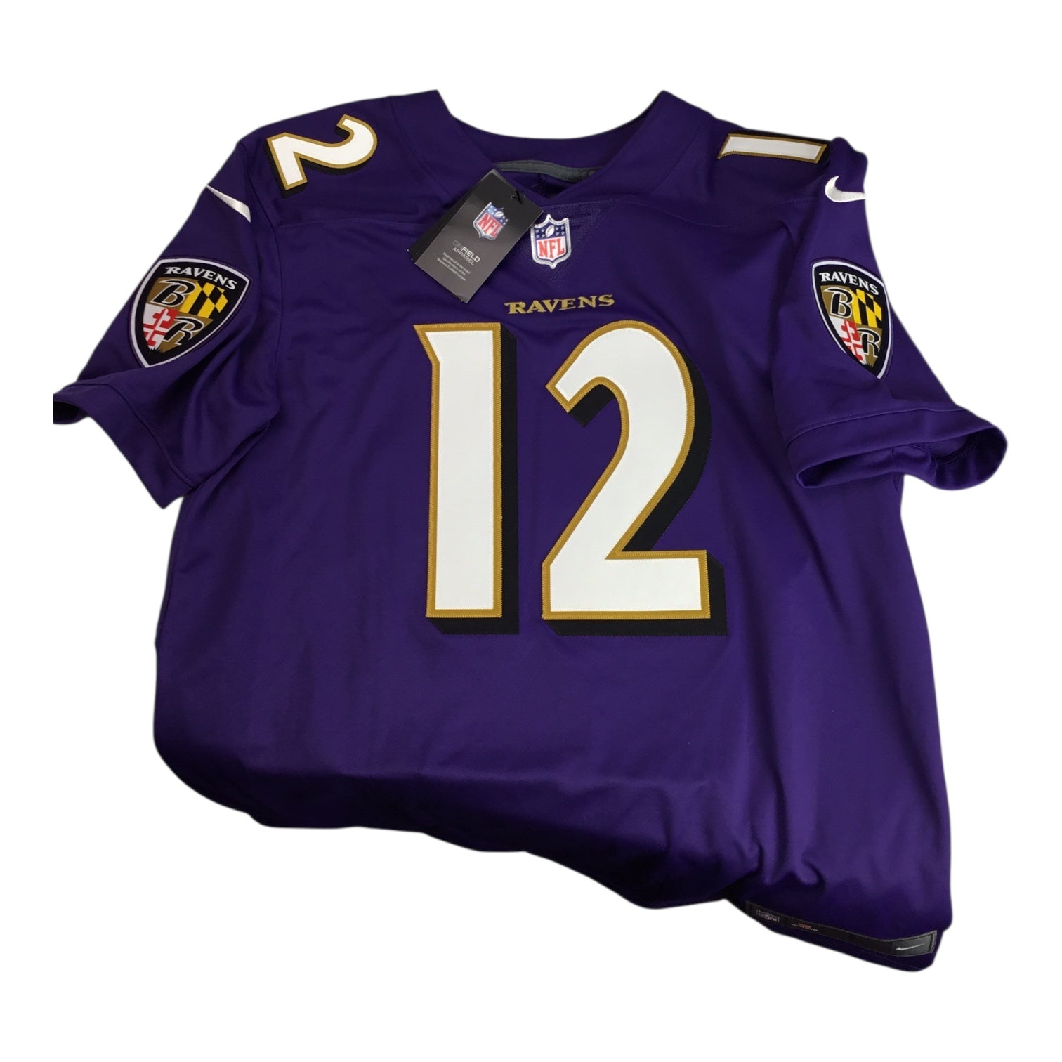 Rashod Bateman Autographed NFL Jersey Official Licensed Edition 64/100