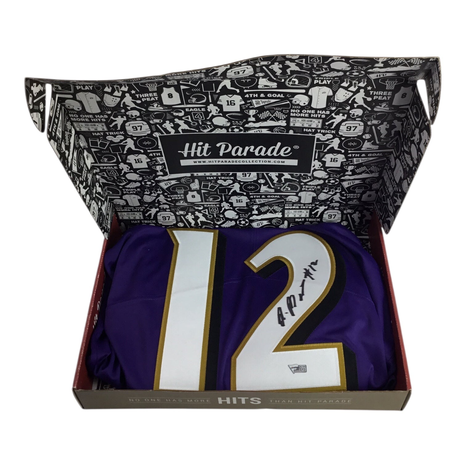 Rashod Bateman Autographed NFL Jersey Official Licensed Edition 64/100