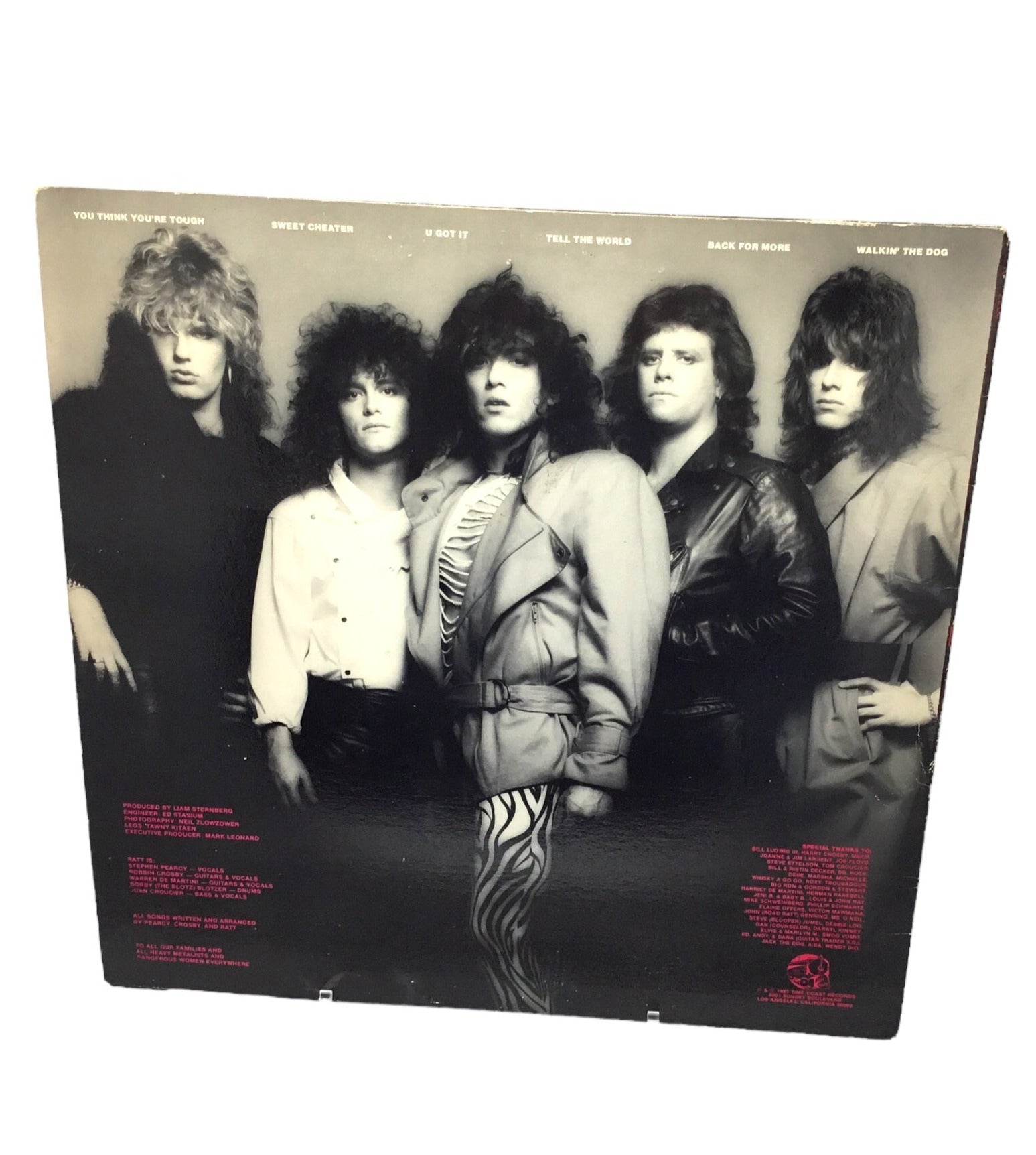 Ratt - Rare Original Self Titled Ratt - TC2203 on Enigma Label