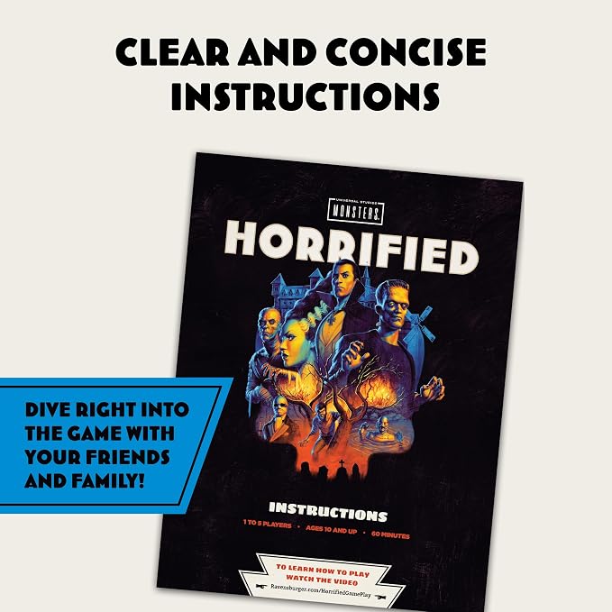 Ravensburger Horrified Games Universal Monsters - Strategy Board Game