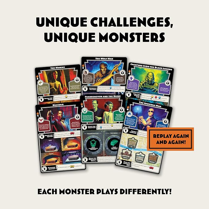 Ravensburger Horrified Games Universal Monsters - Strategy Board Game