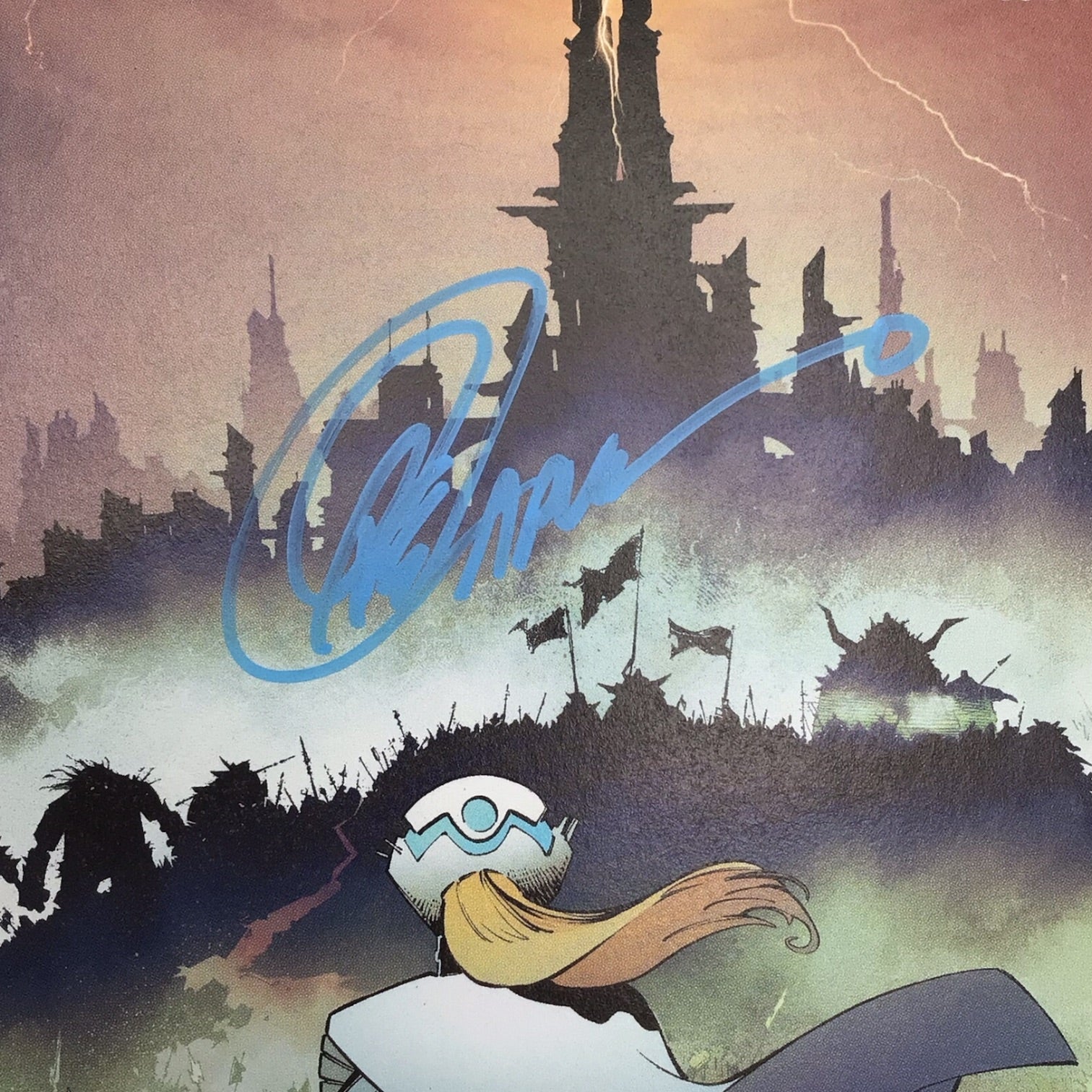 Reborn #1 - Signed by Greg Capullo & Jonathan Glapion