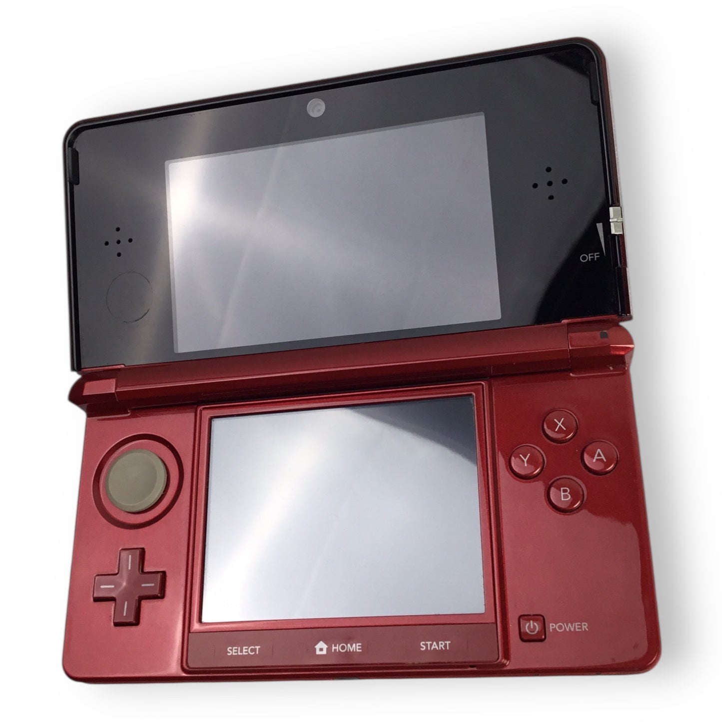 Red Nintendo 3DS Bundle with Cable and Case