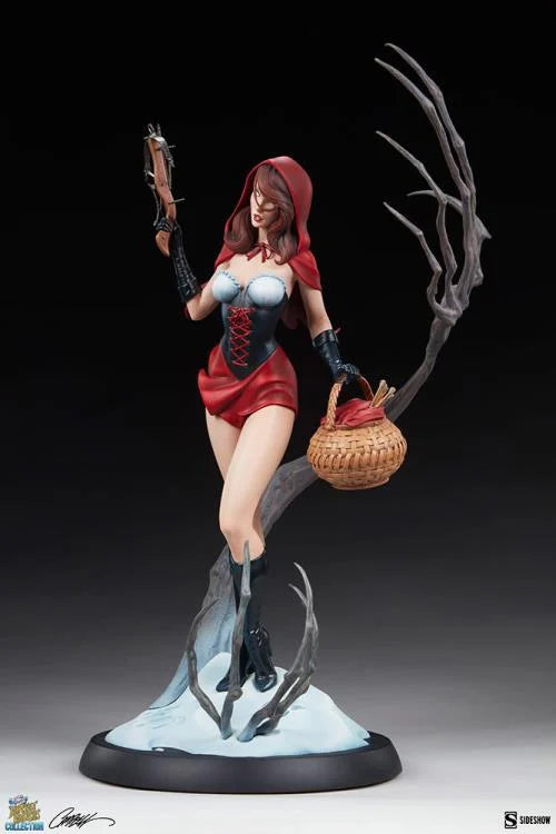 Red Riding Hood Statue by J. Scott Campbell’s Fairytale Fantasies Collection
