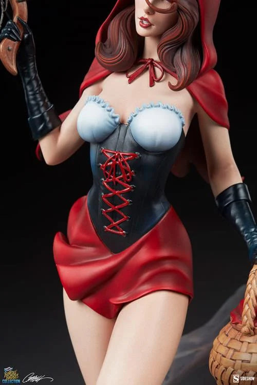 Red Riding Hood Statue by J. Scott Campbell’s Fairytale Fantasies Collection