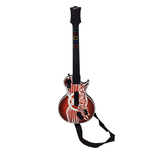 RedOctane Guitar Hero Gibson Aerosmith Guitar Controller with Strap