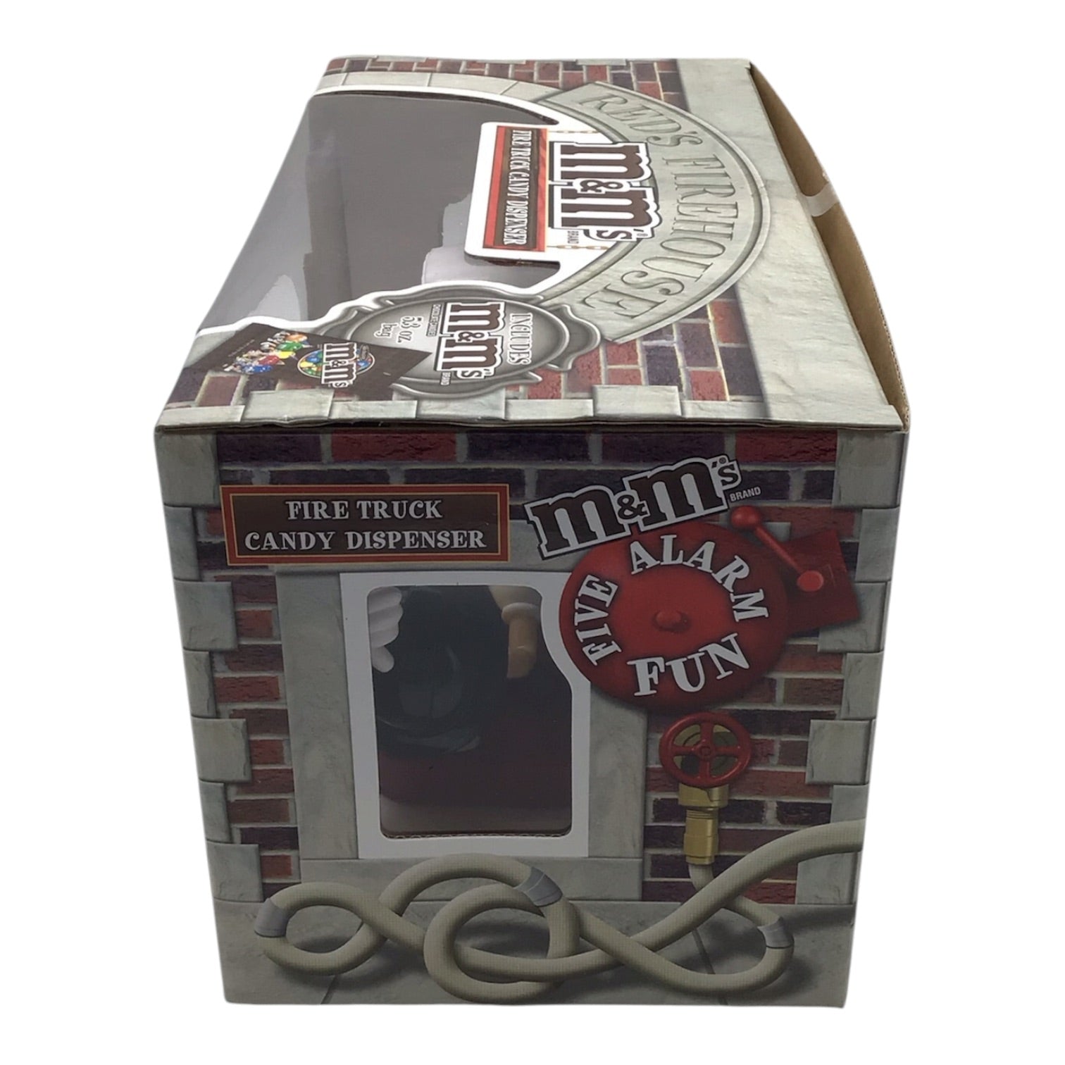 Red's Firehouse M&M's Fire Truck Candy Dispenser - Official M&M's Limited Edition Collectible