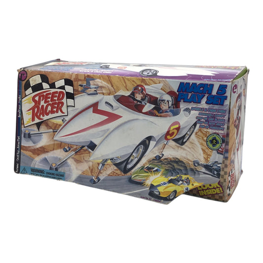 Resaurus Speed Racer Mach 5 Playset – Spridle & Chim-Chim