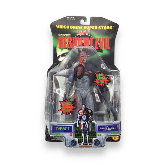Resident Evil Tyrant Action Figure | Video Game Super Stars Series by ToyBiz | New on Card