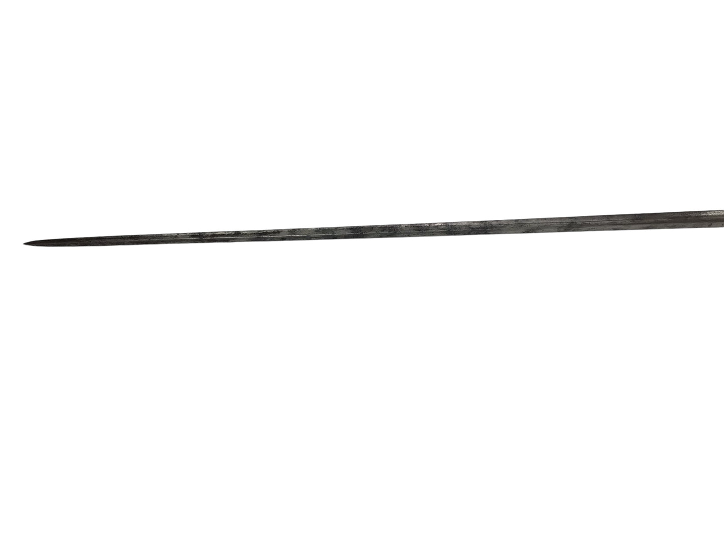 Rev War Officer Musician’s Rapier Sword w/ Silver Hilt & Engravings, Rare 18thC