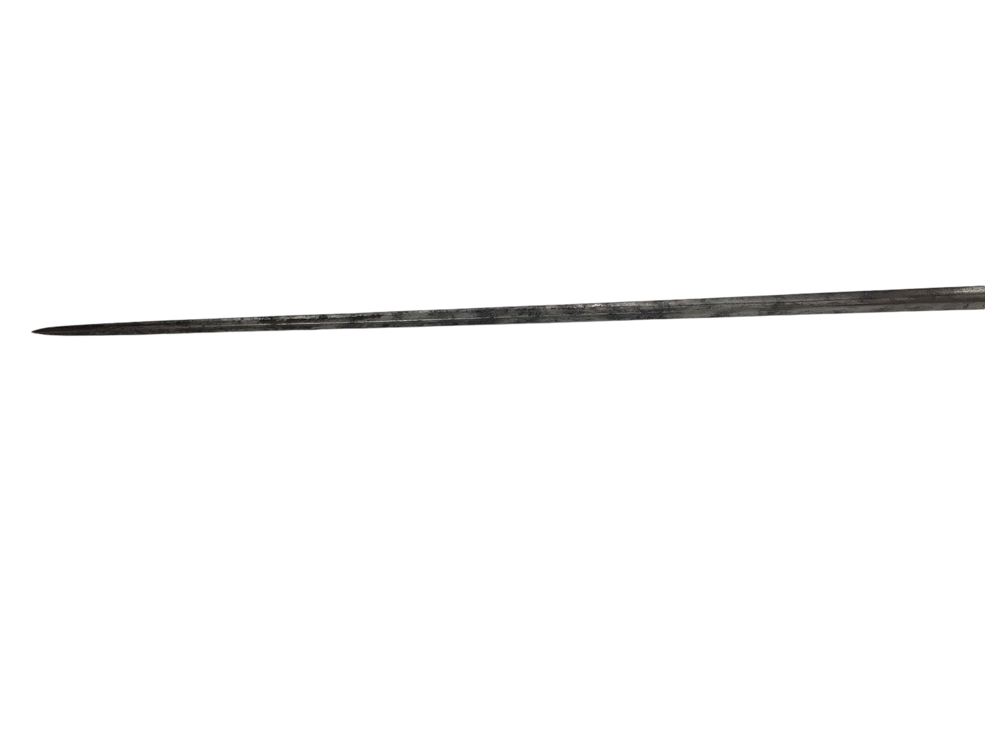 Rev War Officer Musician’s Rapier Sword w/ Silver Hilt & Engravings, Rare 18thC
