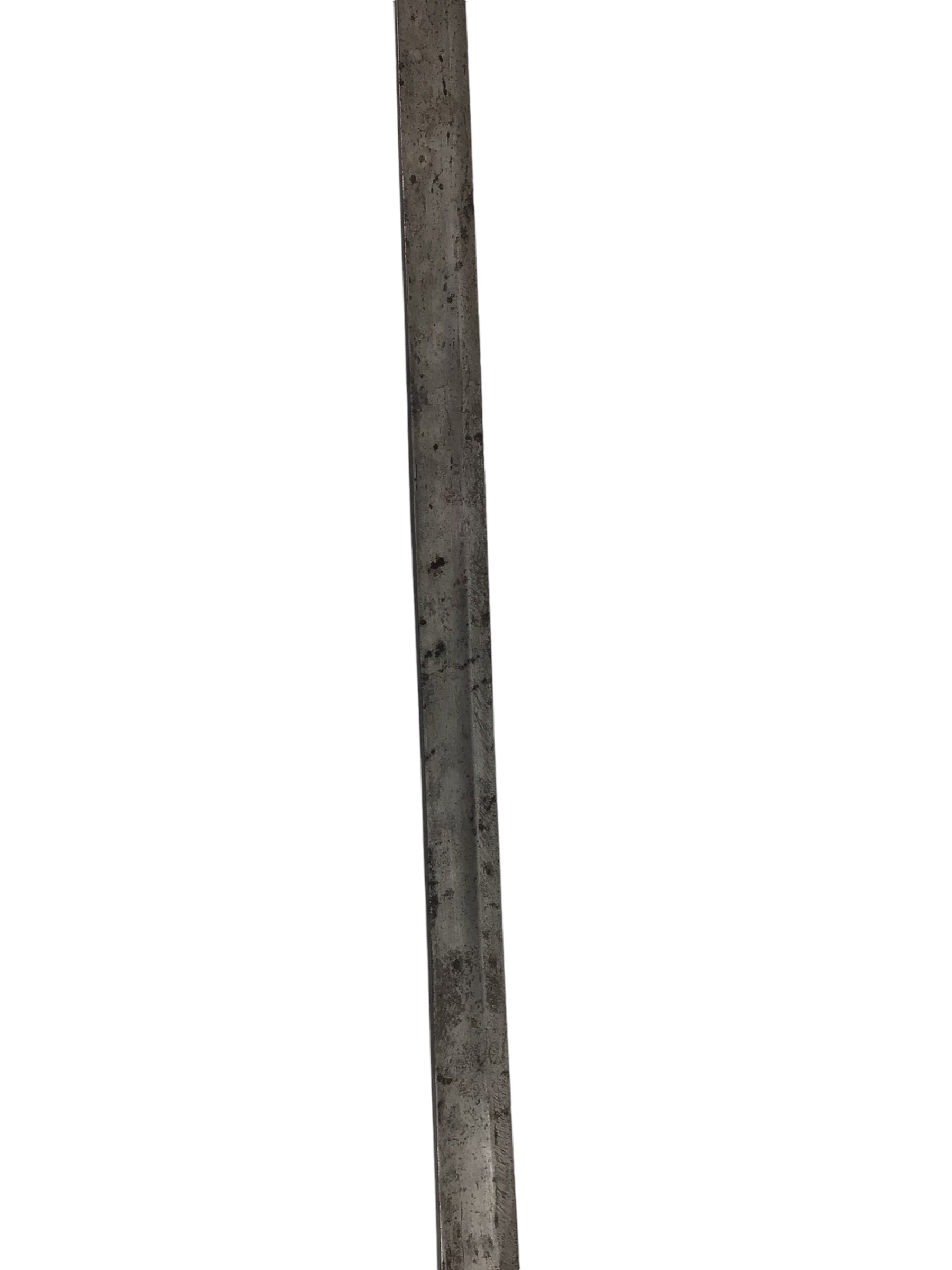 Rev War Officer Musician’s Rapier Sword w/ Silver Hilt & Engravings, Rare 18thC