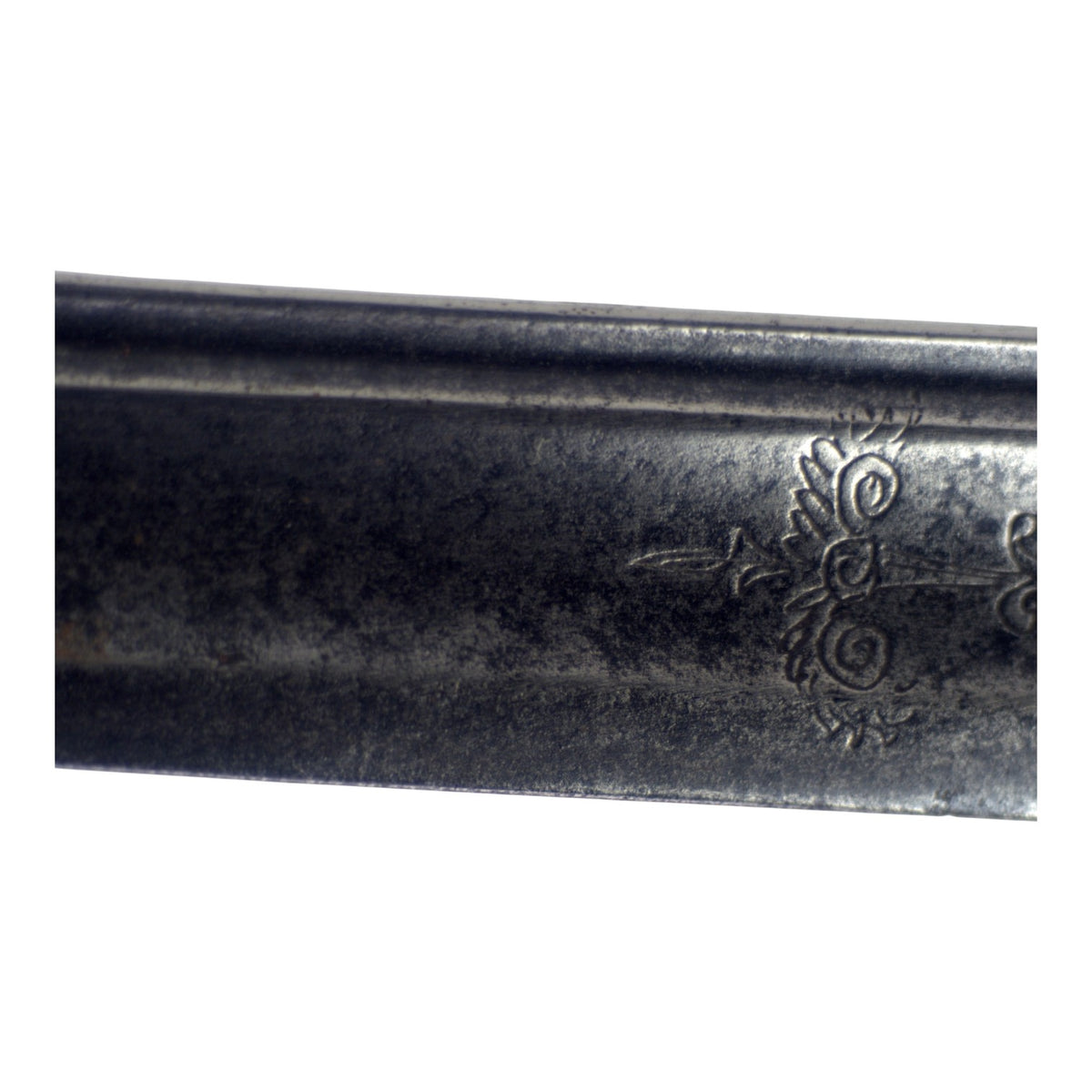 Revolutionary War Silver-Hilt Sword with Sharkskin Grip, Rare Officer Design