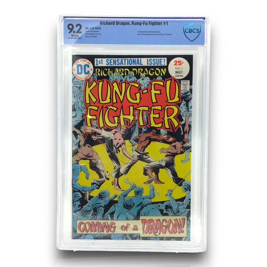 Richard Dragon: Kung Fu Fighter #1 CBCS 9.2 – Classic Martial Arts Comic