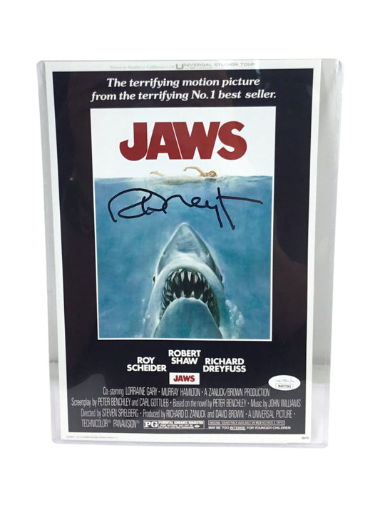 Richard Dreyfuss Autographed JAWS Movie Poster 8x12 Photo Print, JSA Certified