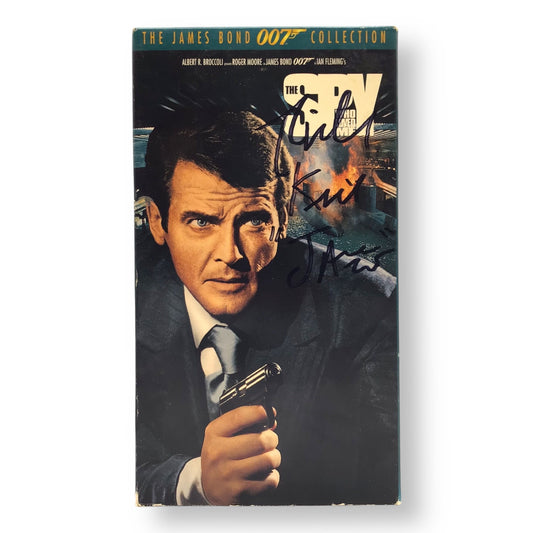 Richard Kiel Signed VHS The Spy Who Loved Me – JSA