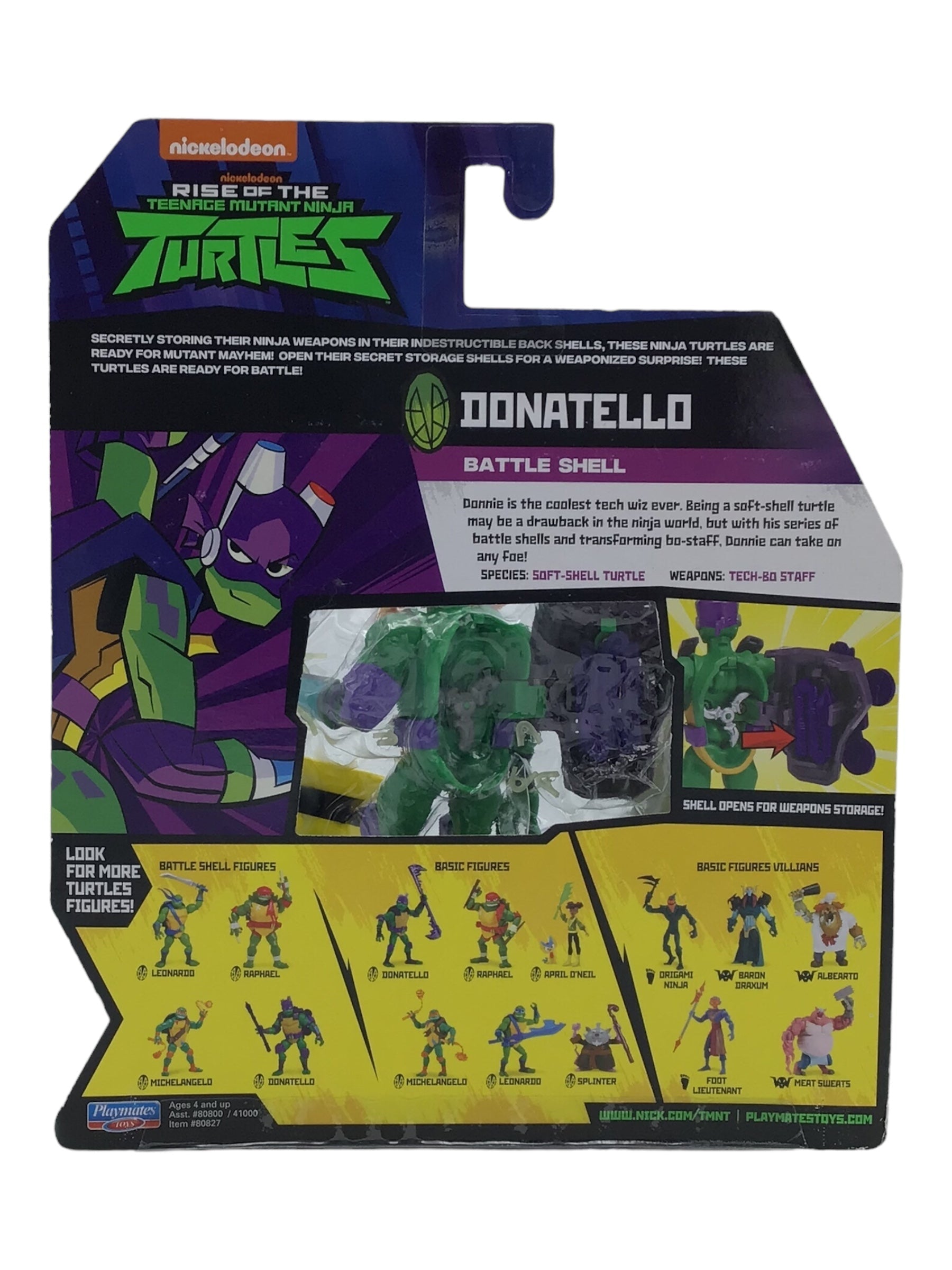 Rise of the Teenage Mutant Ninja Turtles Donatello Battle Shell