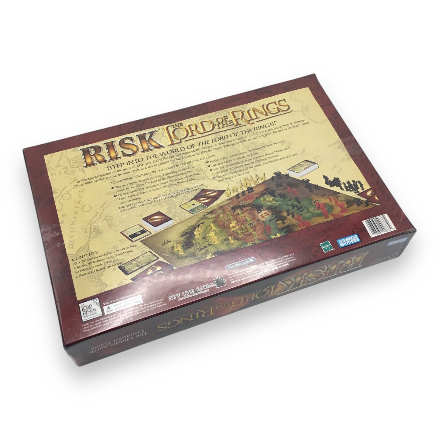 Risk: The Lord of the Rings – The Middle-earth Conquest Game by Parker Brothers (Sealed, New)