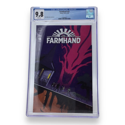 Rob Guillory's Farmhand #15 CGC 9.8 - Image Comics 2020, Graded Comic Book