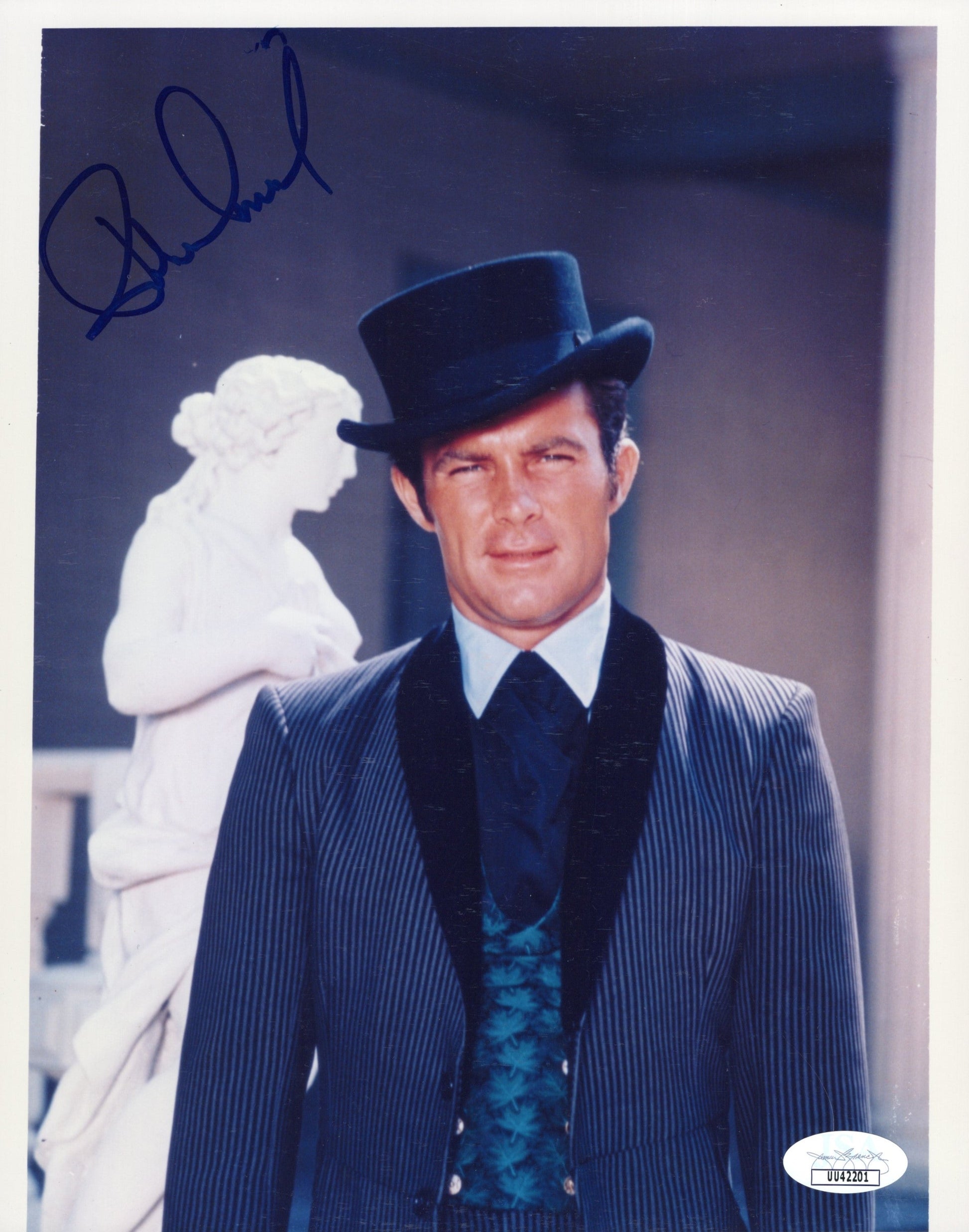 Robert Conrad Signed Photo 8x10 The Wild Wild West, JSA & PSA Certified