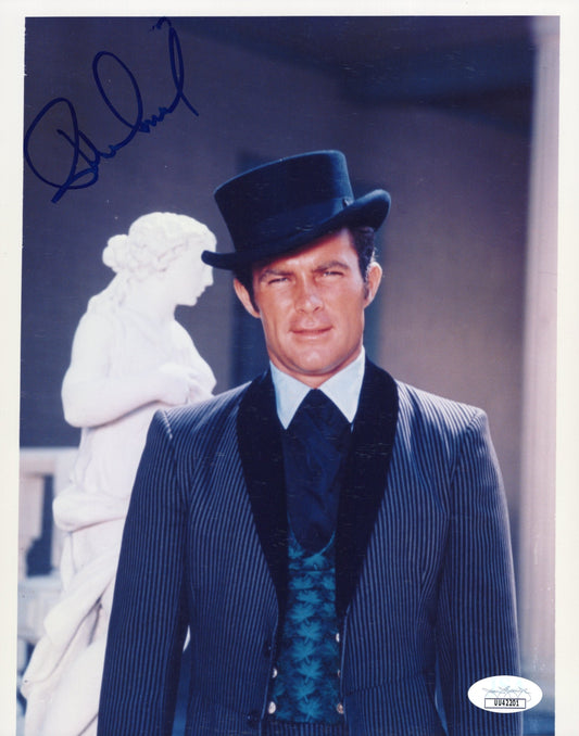Robert Conrad Signed Photo 8x10 The Wild Wild West, JSA & PSA Certified