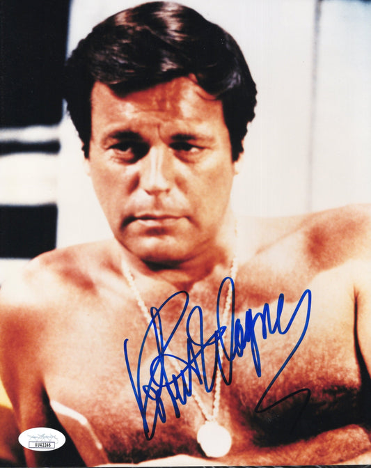 Robert Wagner Shirtless Signed Photo 8x10 Hart to Hart JSA & PSA Certified