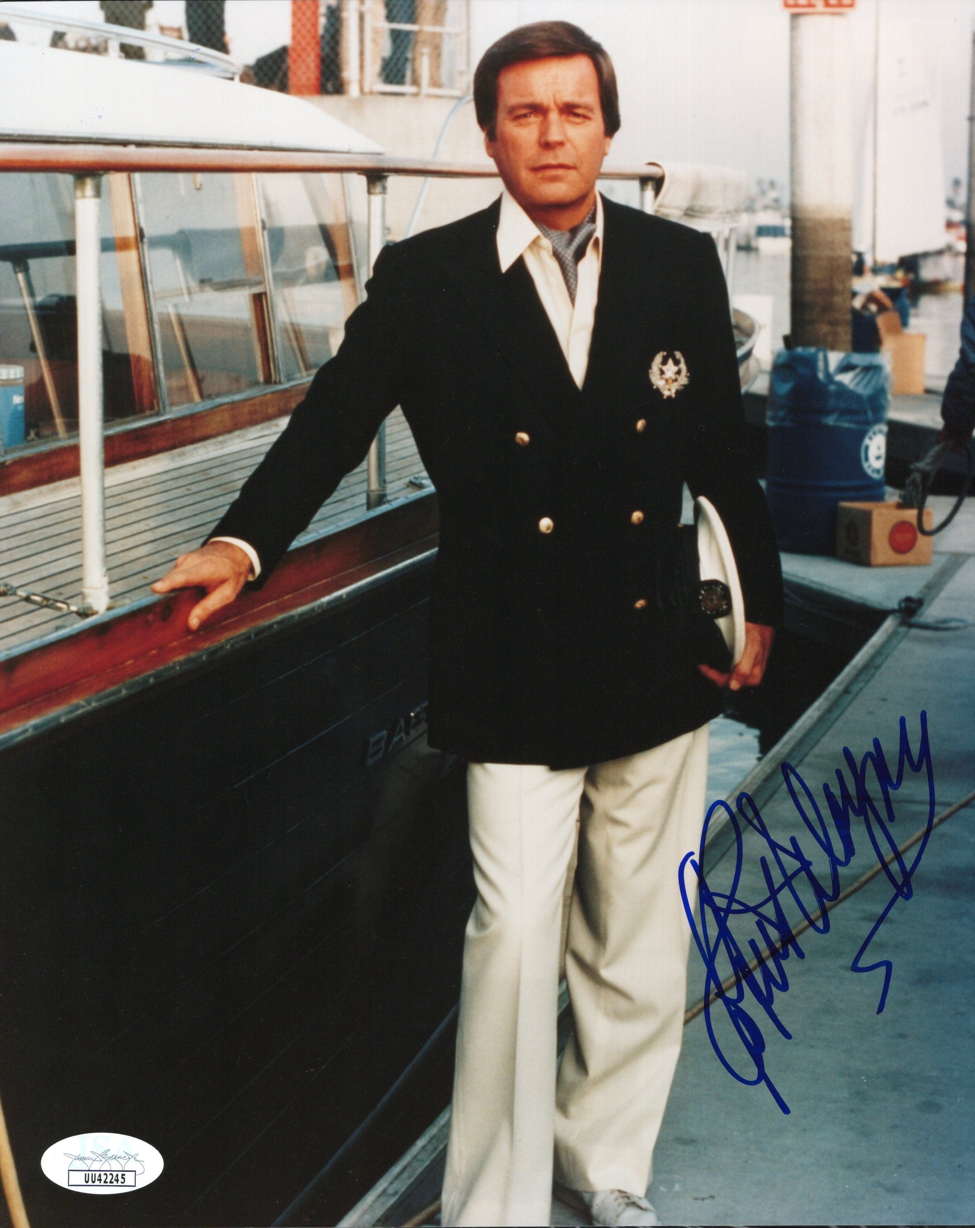 Robert Wagner in Hart to Hart Signed Photo 8x10, JSA and PSA Letter Double Certified Authentic UU42245