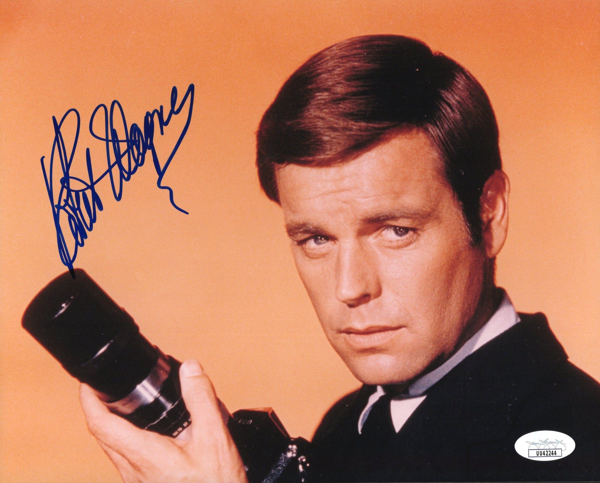 Robert Wagner in It Takes a Thief Signed Photo 8x10, JSA and PSA Letter Double Certified Authentic UU42244