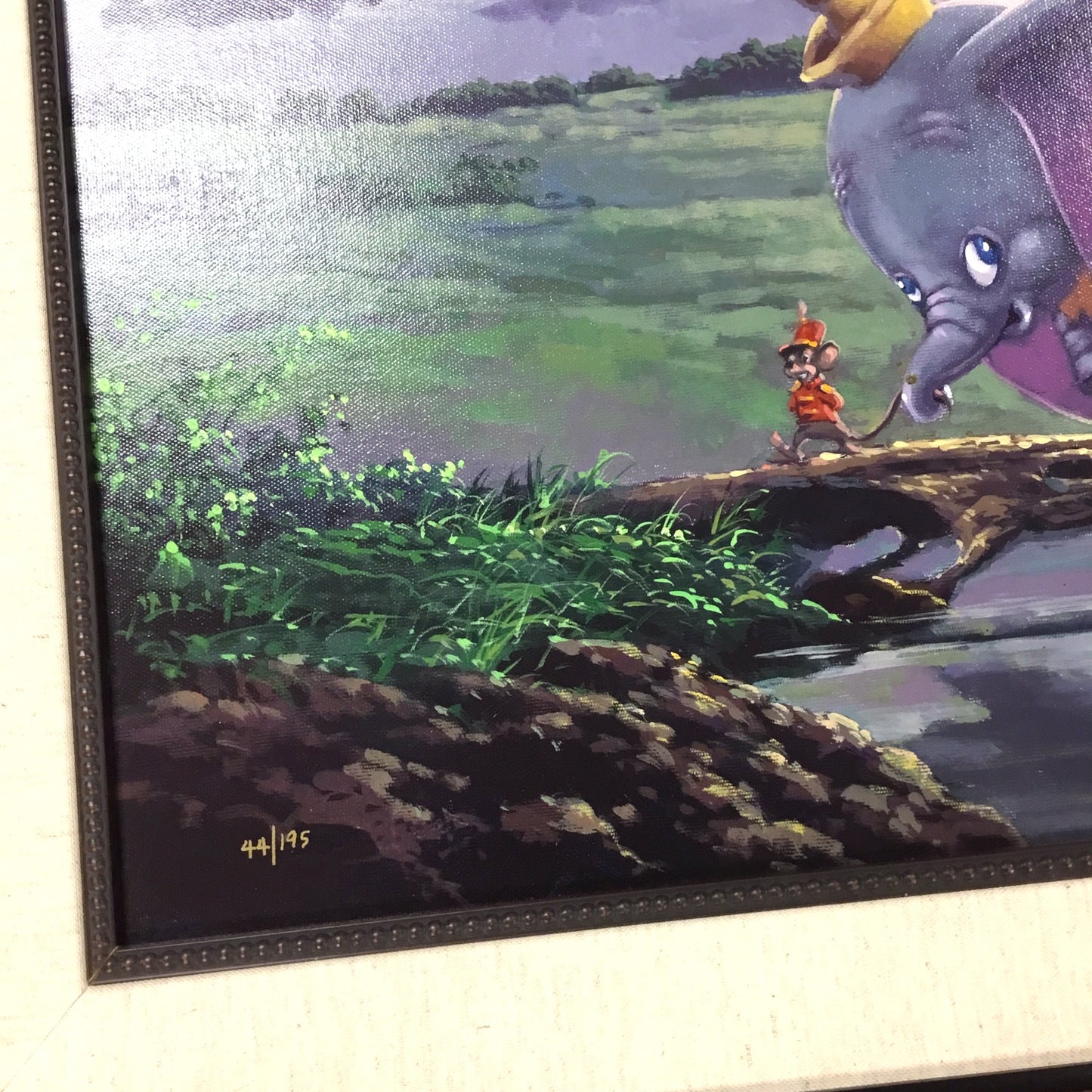 Rodel Gonzalez Dumbo “Unlikely Friends” Signed Limited Edition Canvas Giclée