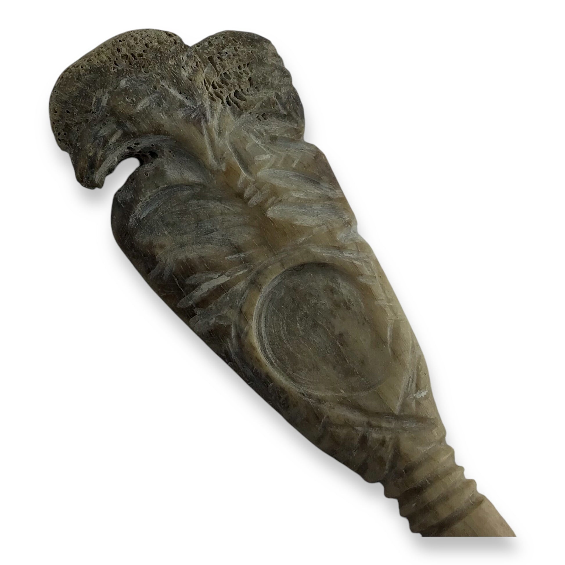 Roman Decorated Bone Eagle Top Hair Toga Dress Pin 2nd-3rd Century A.D.