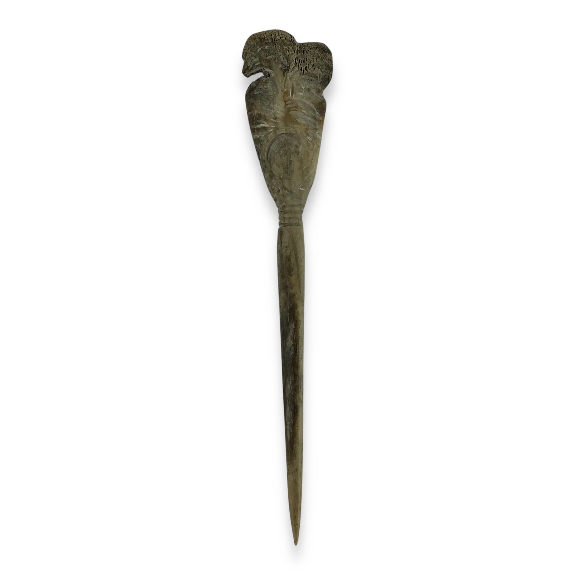 Roman Decorated Bone Eagle Top Hair Toga Dress Pin 2nd-3rd Century A.D.