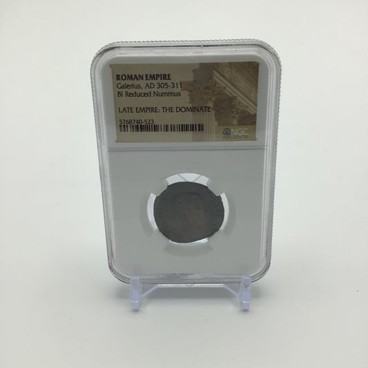 Roman Empire Galerius, AD 305-311 BI Reduced Nummus Coin