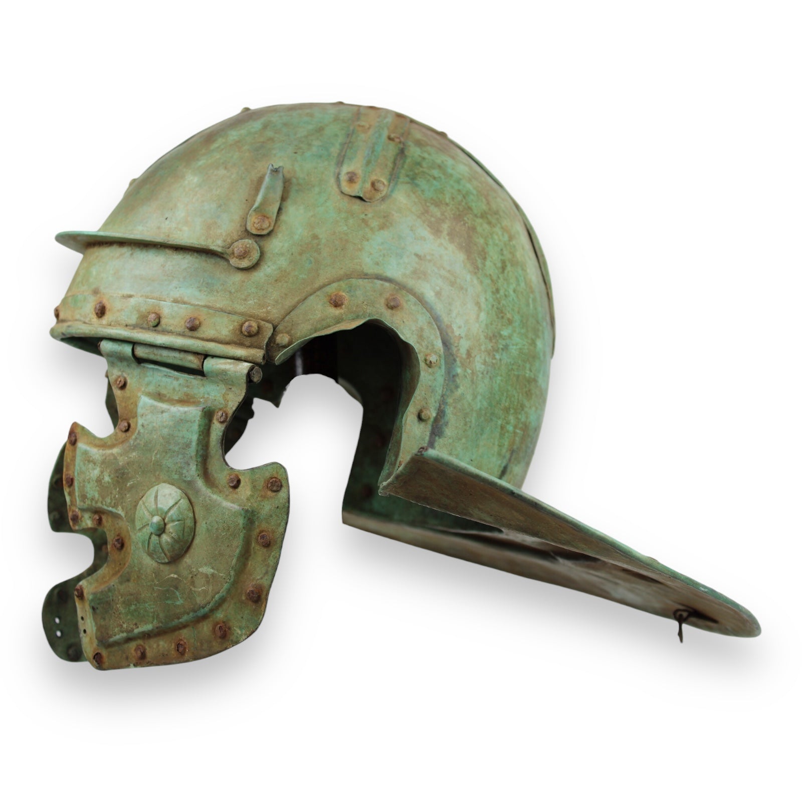 Roman Legionary Bronze Helmet – Named Weisenau Type, 2nd Century A.D.