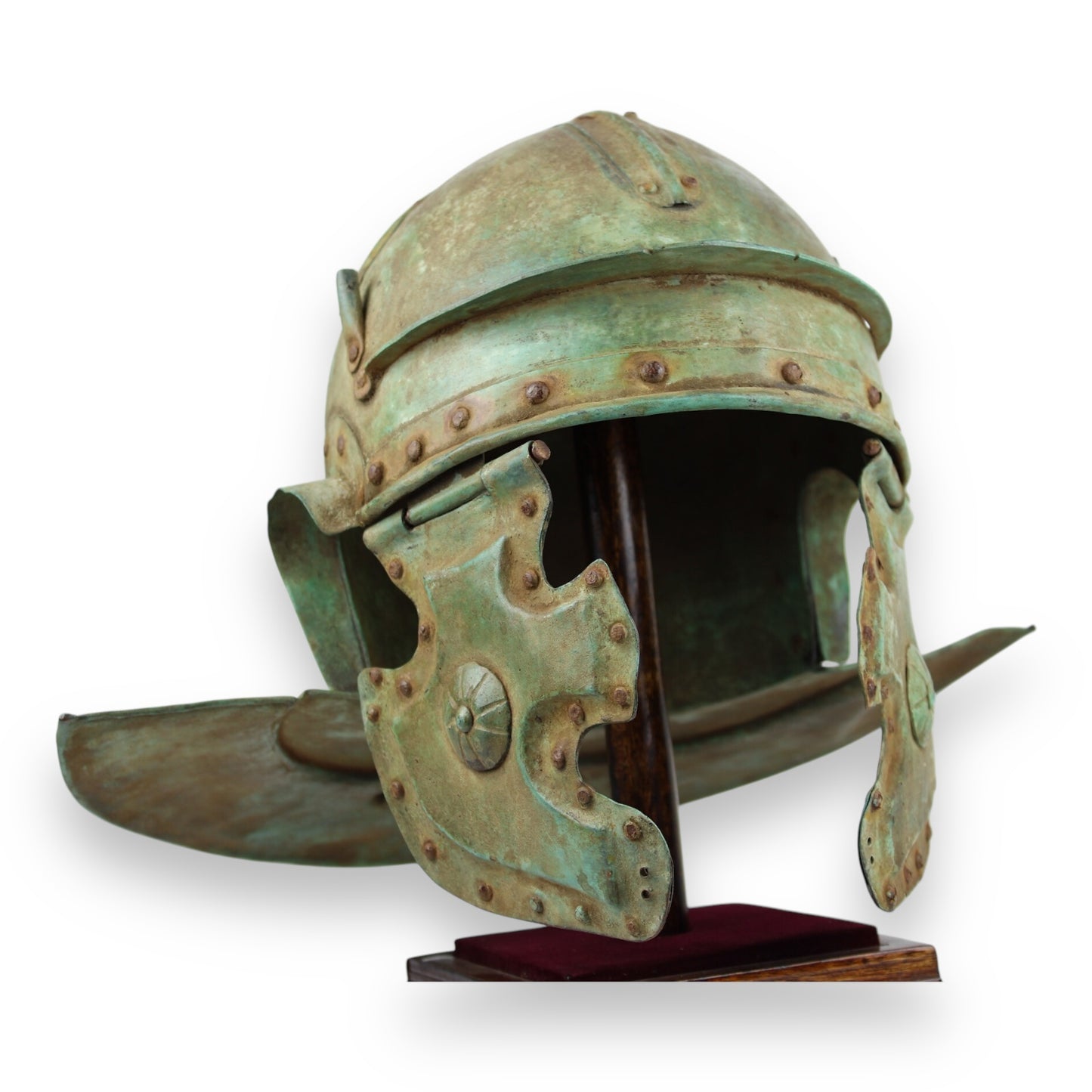 Roman Legionary Bronze Helmet – Named Weisenau Type, 2nd Century A.D.