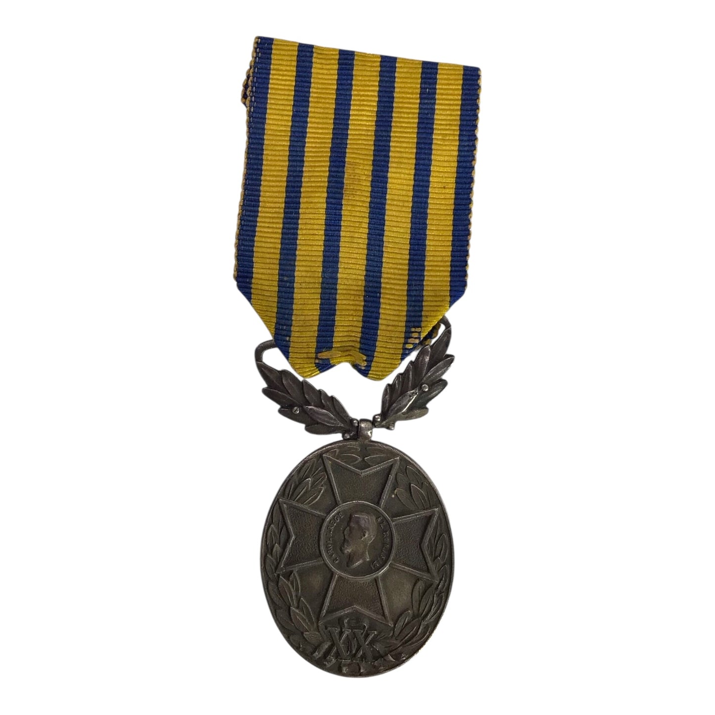 Romanian WW2 Kingdom 20-Year Military Service Award with Rare Ribbon