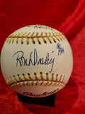 Ron Darling Certified Authentic Autographed Baseball