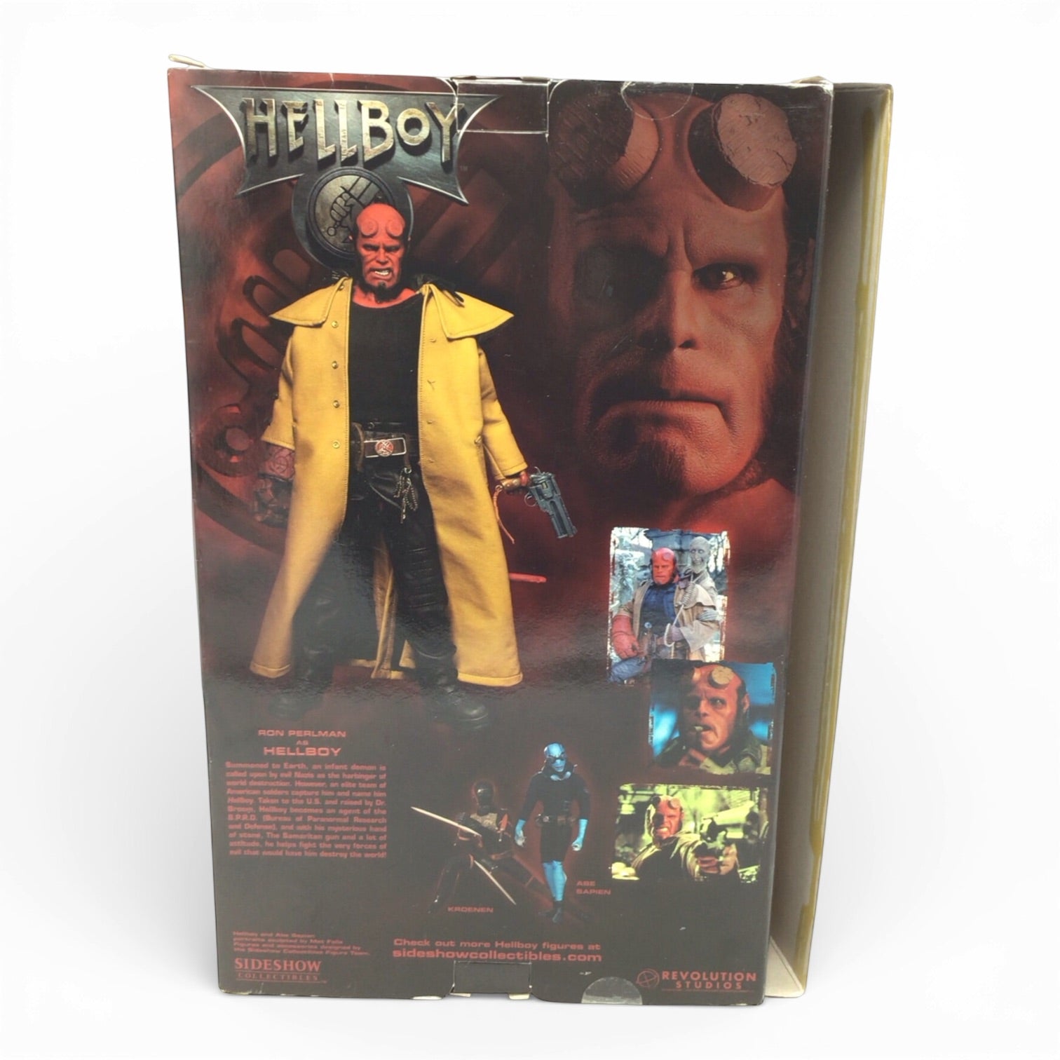 Ron Perlman Hellboy Figure Sideshow Collectibles 2004