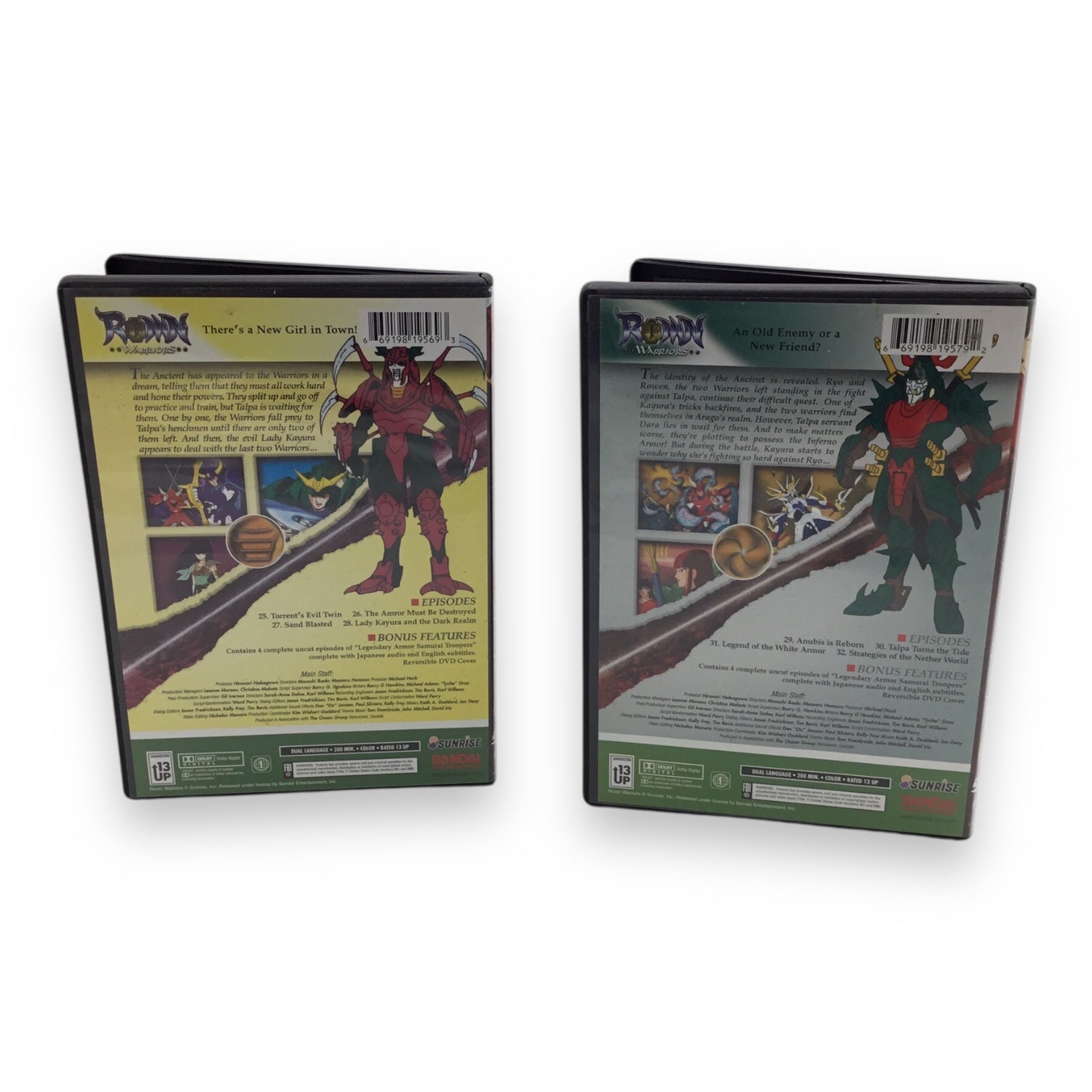 Ronin Warriors Complete Series DVD Set + OVAs