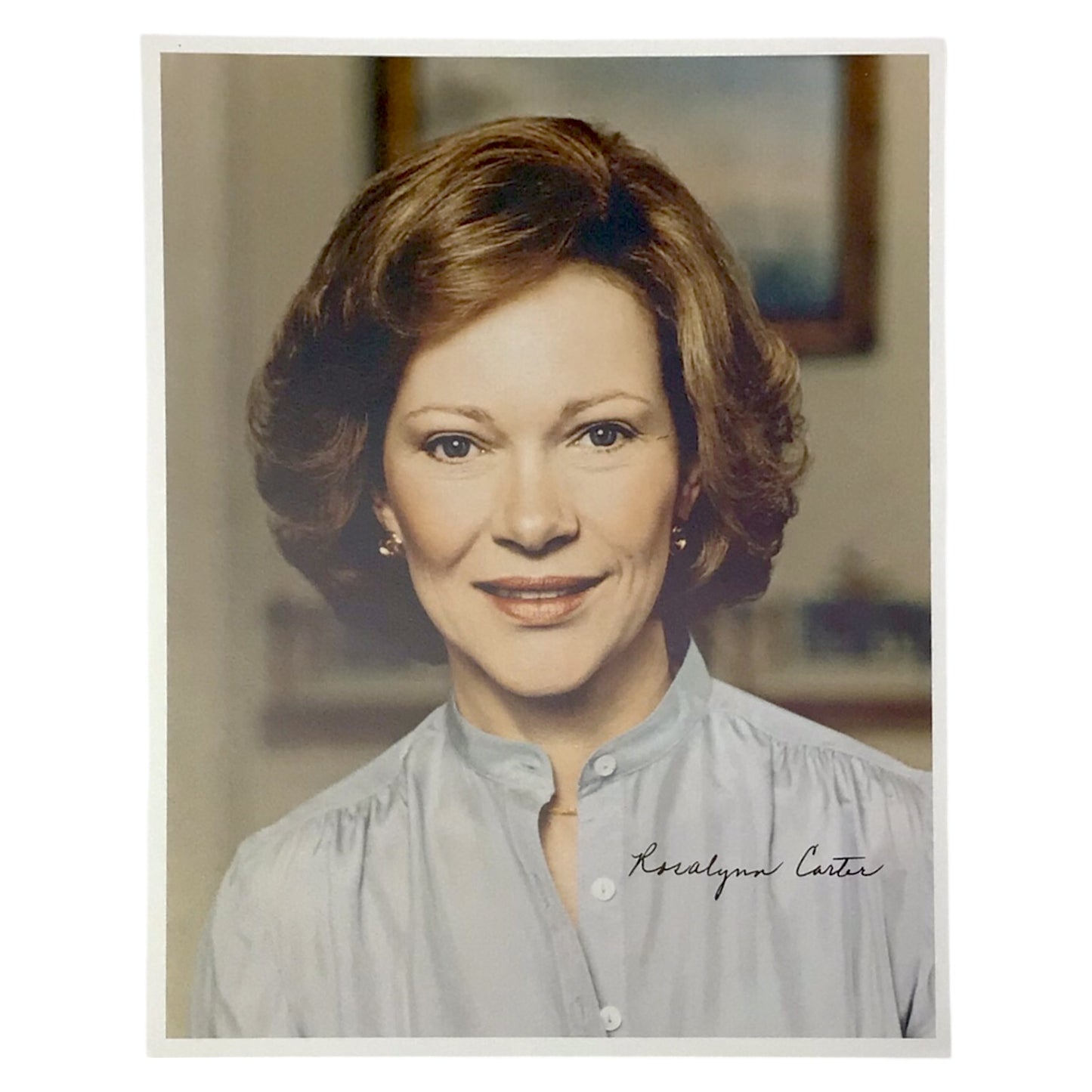 Rosalynn Carter Signed Photograph - Print