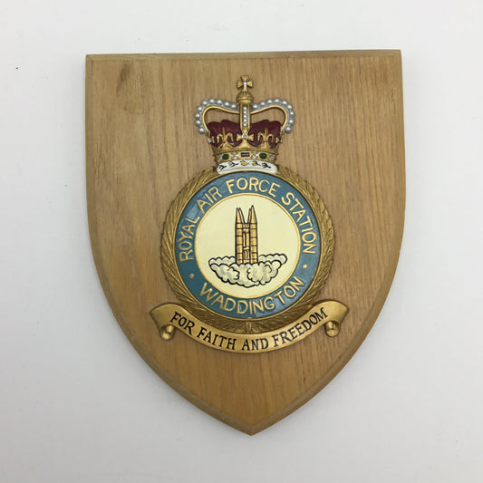 Royal Air Force Station Waddington Plaque