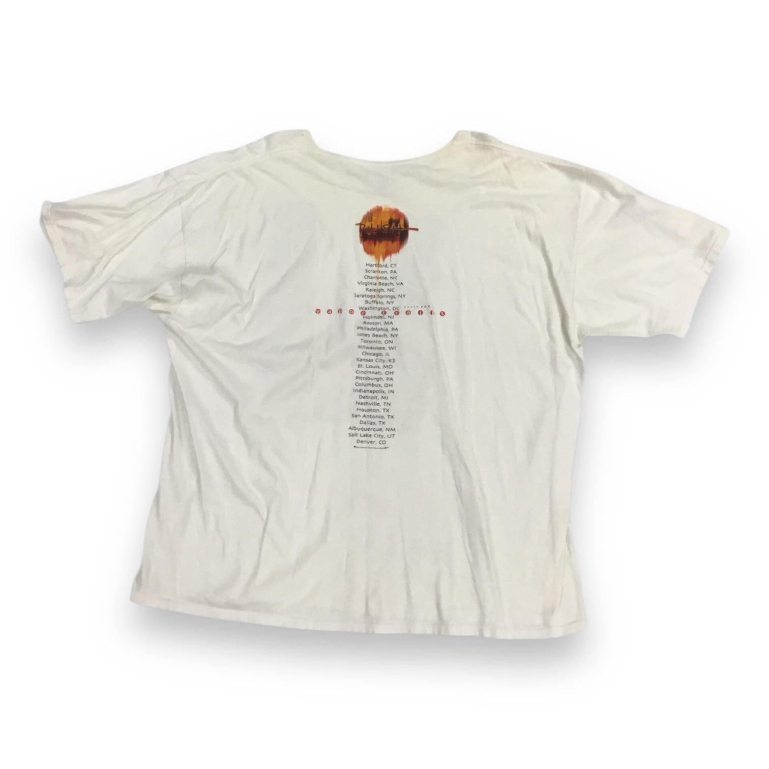 Rush - Vapor Trails U.S. Tour T-Shirt