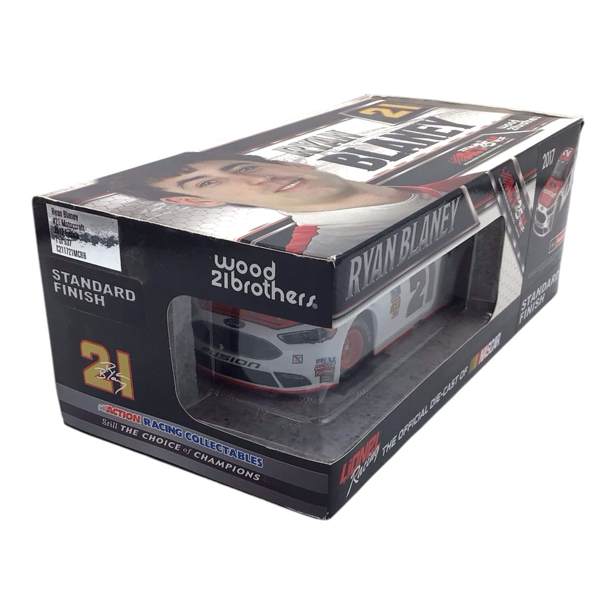Ryan Blaney #21 2017 Ford Fusion NASCAR Diecast Model