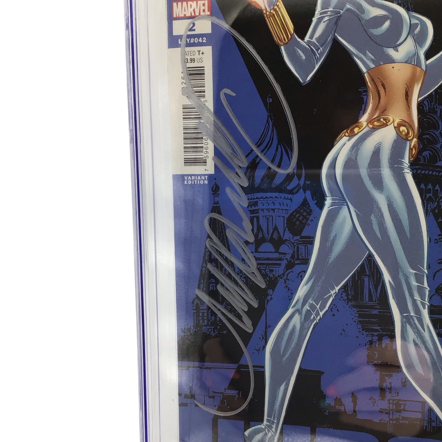 SIGNED Black Widow #2 - CGC 9.8 Campbell Variant Cover