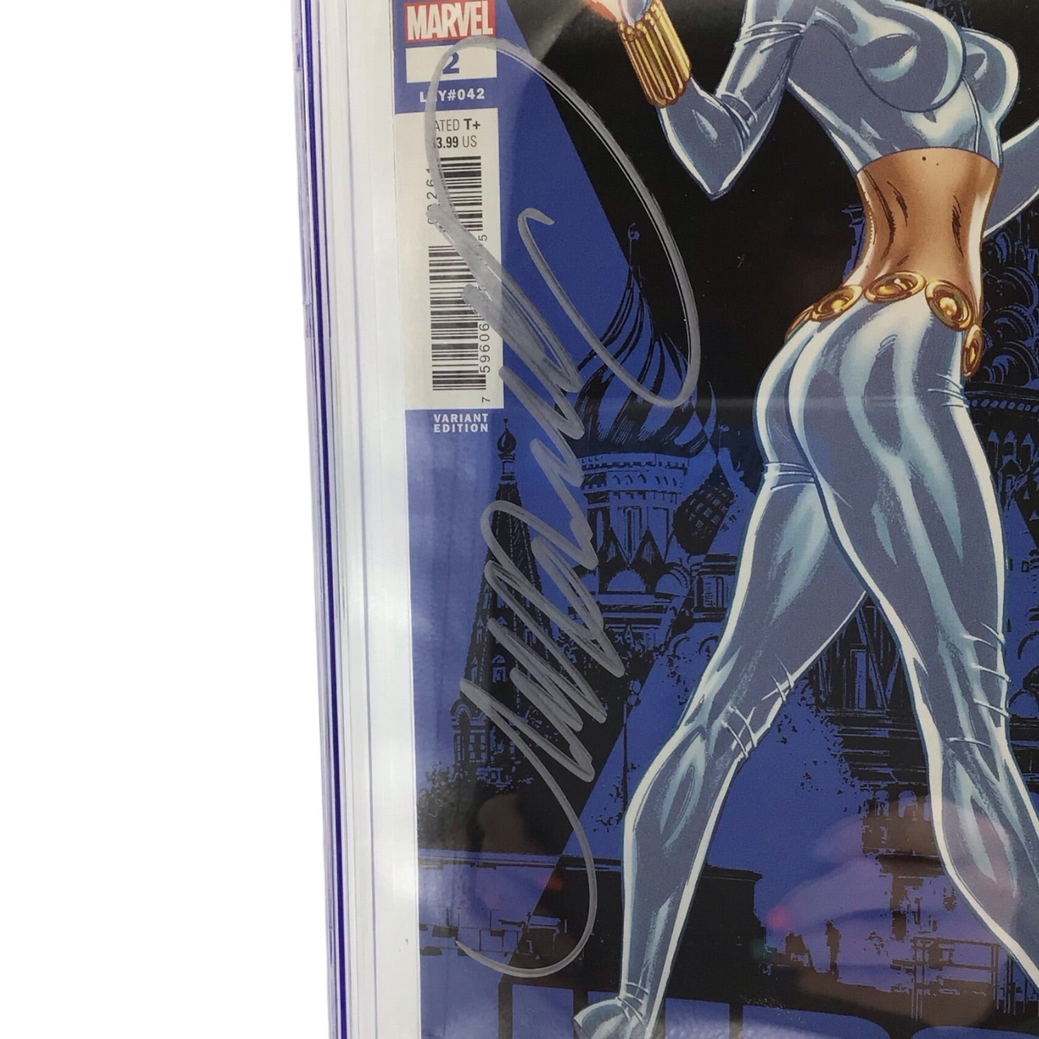 SIGNED Black Widow #2 - CGC 9.8 Campbell Variant Cover