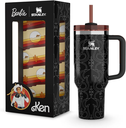 STANLEY x Barbie ’80s Western Ken Quencher 40 Oz - New In Box