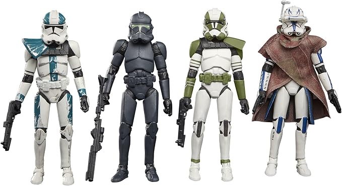 STAR WARS Vintage Collection The Bad Batch Special 4-Pack 3.75" Action Figures (Amazon Exclusive)