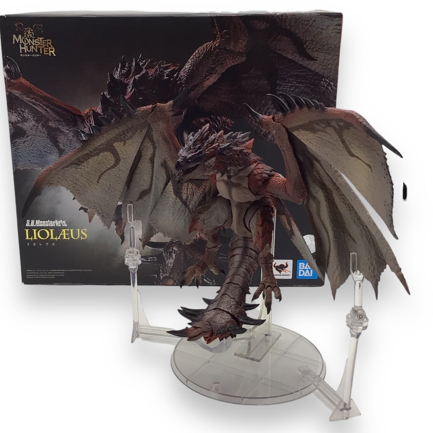 S.H.MonsterArts Monster Hunter World - Liolaeus Figure