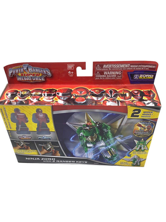 Saban's Power Rangers Super Mega Force Ninja Zord With 2 Ranger Keys