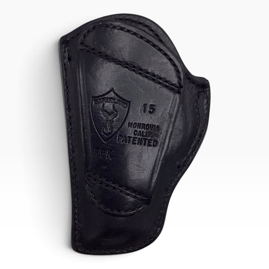 Safari Land Leather Gun Holster for PPK Size 15 Black
