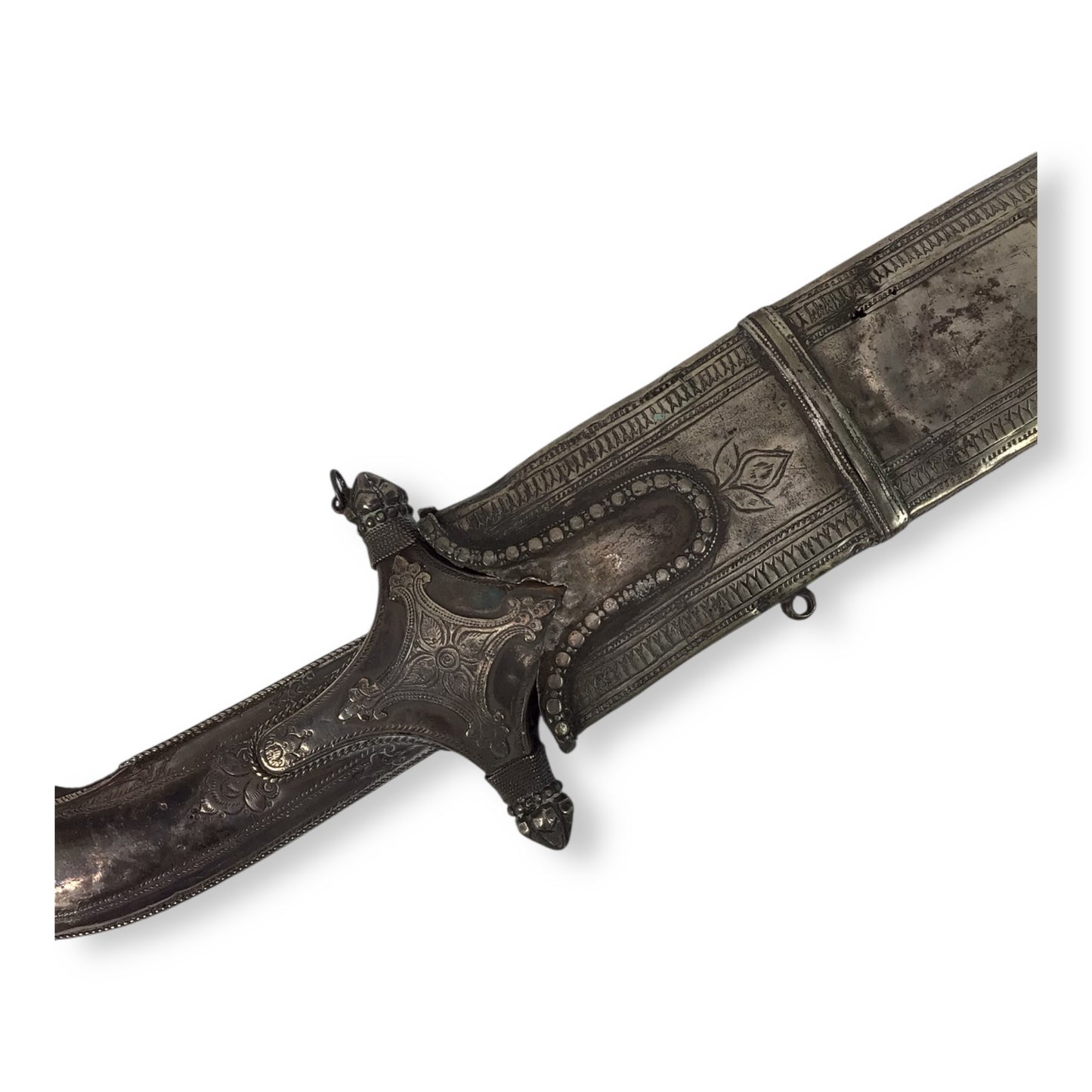 Saif Silver Sword North Africa Yemen early 19th century possibly late 18th century